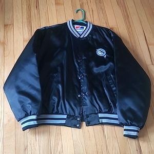 MLB Florida Marlins satin baseball jacket XL